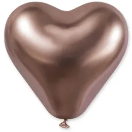 balony-serca-shiny-rozowe-zloto-gemar-12-25-szt