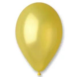 balony-classic-zolty-metalik-gemar-10-100-szt