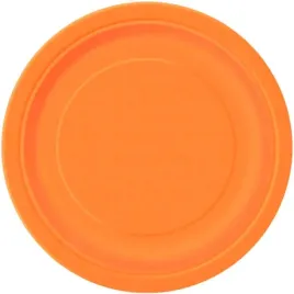 talerzyki-papierowe-eco-classic-pomaranczowy-unique-23-cm-8-szt
