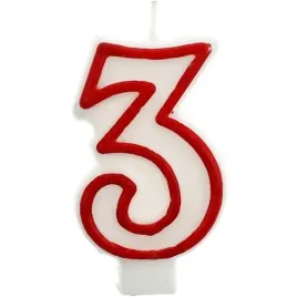 swieczka-na-tort-3-godan-czerwony-kontur-7-cm