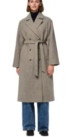 pieces-plaszcz-typu-trencz-marbel-kolnierz-z-klapami-m