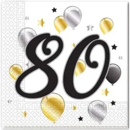 serwetki-80-urodziny-balloons-procos-33-cm-20-szt