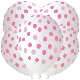 balony-rozowe-kropki-transparent-gemar-12-5-szt