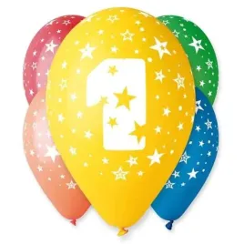 balony-liczba-1-pastel-mix-gemar-12-25-szt