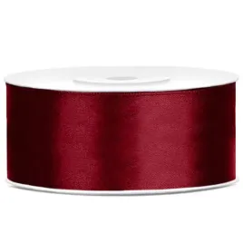tasiemka-satynowa-classic-bordowy-partydeco-25-mm-25-m