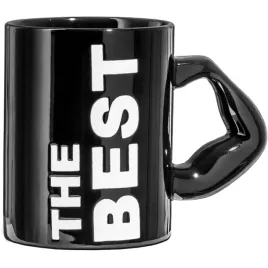 kubek-the-best-umiesniony-czarny-gadgetmaster-400-ml