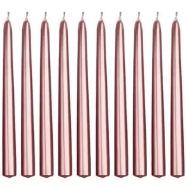 swieczka-classic-metalic-rozowo-zlota-partydeco-240-mm-10-szt