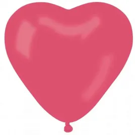 balony-serce-pastel-czerwony-gemar-17-50-szt