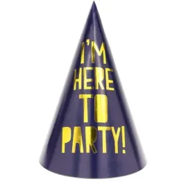 czapeczki-papierowe-lets-celebrate-granatowe-partydeco-155-cm-6-szt