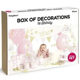 zestaw-dekoracji-1st-birthday-party-zloty-partydeco
