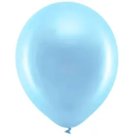 balony-rainbow-metalizowane-blekitne-partydeco-12-100-szt