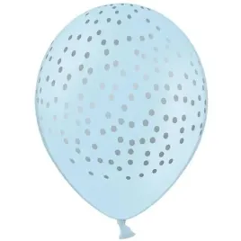 balony-kropki-pastel-blekitne-12-strong-50-szt