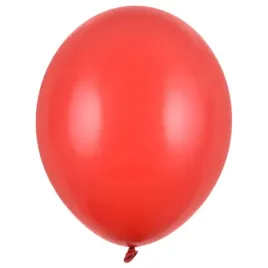 balony-pastel-czerwone-strong-9-100-szt