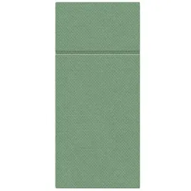 kieszonka-na-sztucce-punta-punta-zielona-ciemna-paw-38-cm-50-szt
