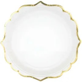 talerzyki-papierowe-gold-ornament-biale-partydeco-185-cm-6-szt