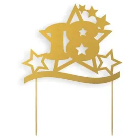 topper-papierowy-18-urodziny-stars-zloty-17-cm
