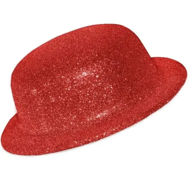 melonik-brokat-classic-czerwony