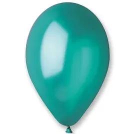 balony-classic-turkusowy-metalik-gemar-10-100-szt