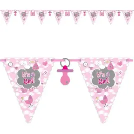 baner-flagi-its-a-girl-bocian-i-chmurki-rozowy-folat-600-cm