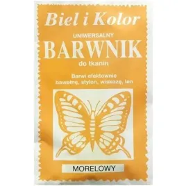 barwnik-do-tkanin-motyl-pomaranczowy-morelowy-biel-i-kolor-10-g