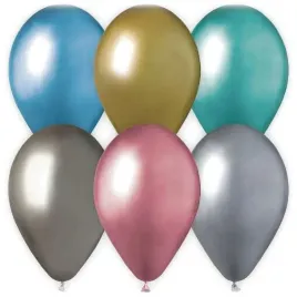 balony-shiny-mix-chrom-gemar-13-50-szt