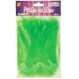 piorka-dekoracyjne-classic-zielone-aliga-10-12-cm-50-szt