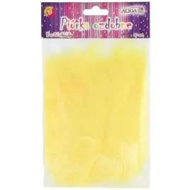 piorka-dekoracyjne-classic-zolte-jasne-aliga-10-12-cm-50-szt