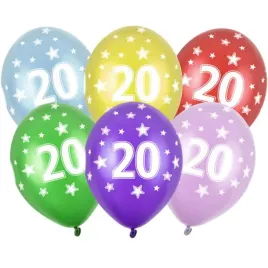 balony-liczba-20-metalik-mix-strong-14-6-szt