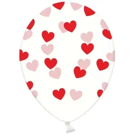 balony-serduszka-strong-transparent-czerwone-14-50-szt