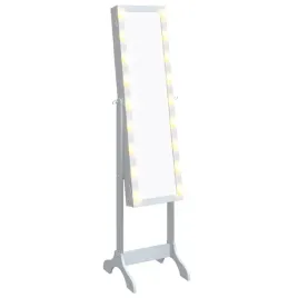 biale-wolnostojace-lustro-led-34x37x146-cm-z-miejscem-do-przechowywania