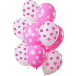 balony-rozowe-kropki-mix-folat-12-12-szt