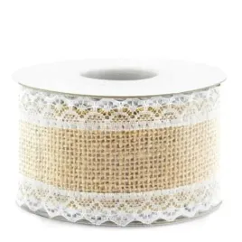 tasma-dekoracyjna-jutowa-z-koronka-2-brazowa-partydeco-500-x-5-cm
