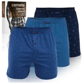 cornette-bokserki-luzne-bawelniane-bm002-comfort-3pak-2xl