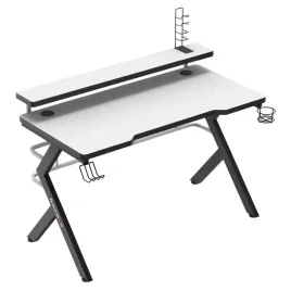 huzaro-biurko-gamingowe-komputerowe-dla-gracza-uchwyty-hero-5-0-white