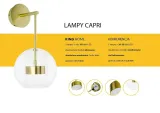 kinkiet-capri-wall-zloty-stan-nowy