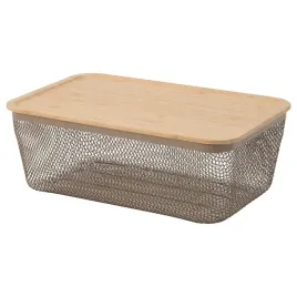 kosz-metalowy-na-zywnosc-bezowy-z-pokrywka-bambus-32x21x13-ikea-365