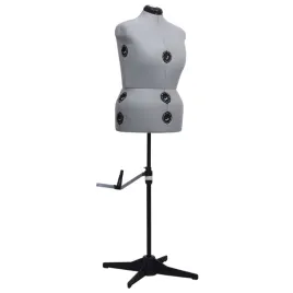 manekin-krawiecki-damski-regulowany-szary-l-rozmiar-44-50