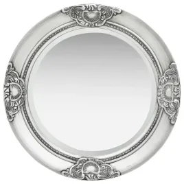 lustro-scienne-barokowe-drewniana-rama-srebrne-okragle-50-cm