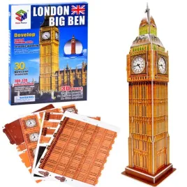 puzzle-3d-30-elementow-londyn-big-ben-za3802