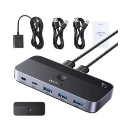 ugreen-przelacznik-switch-3x-usb-a-3-0-usb-c-5gb-s-2-x-kabel-usb-a-15m