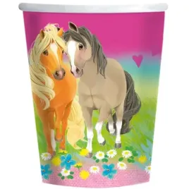kubeczki-papierowe-pretty-pony-amscan-250-ml-8-szt