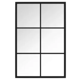 lustro-scienne-metalowe-czarne-60x40-cm
