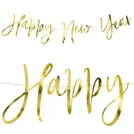 baner-happy-new-year-zloty-partydeco-66-cm