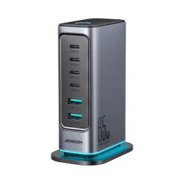 ladowarka-joyroom-jr-tcm02-wieloportowa-gan-65w-eu-4x-usb-c-2x-usb-a