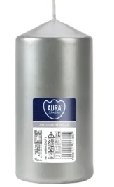 swieca-parafinowa-bezzapachowa-aura-bispol-60-120-srebrny-metalik