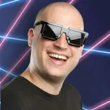okulary-party-8-bit-pixel-czarne-gadgetmaster