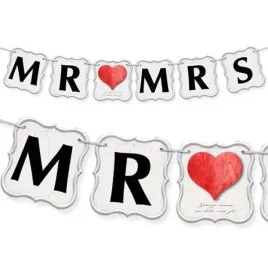 baner-mr-mrs-serce-dekoracjepolska-100-cm