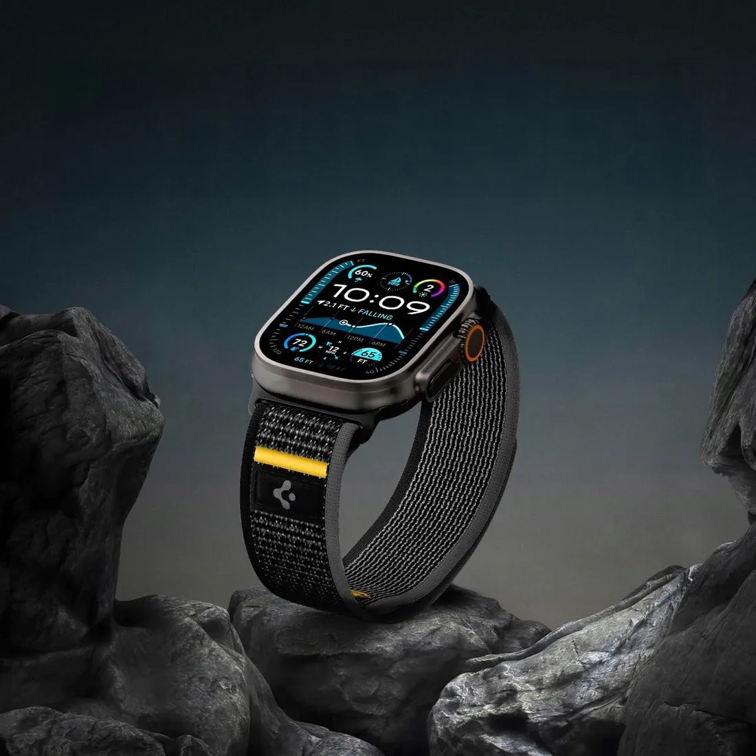 pasek-spigen-do-apple-25mm-czarny