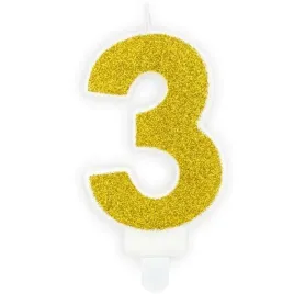 swieczka-na-tort-cyfra-3-zlota-brokatowa-partydeco-7-cm