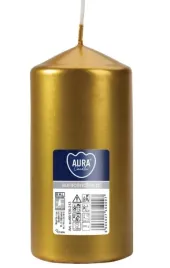 swieca-parafinowa-bezzapachowa-aura-bispol-60-120-zloty-metalik